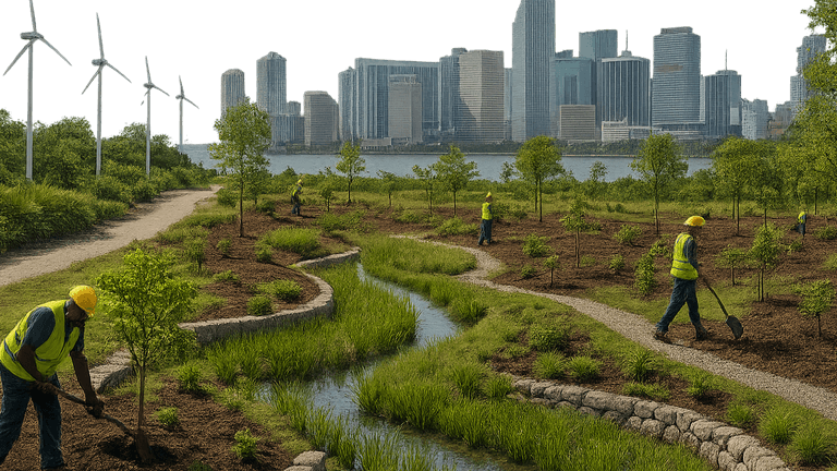 Miami Launches Green Infrastructure Projects to Combat Climate Change and Rising Sea Levels