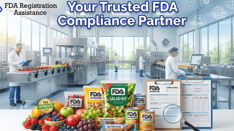 Fda registration assistance and its compliance services