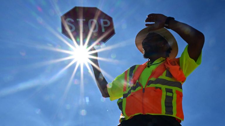 Topshot Us Climate Weather Heat Wave