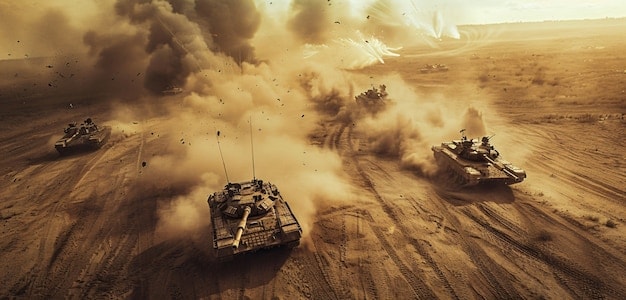 Retro Style View Combat Tank Vehicle War Time 23 2151663507