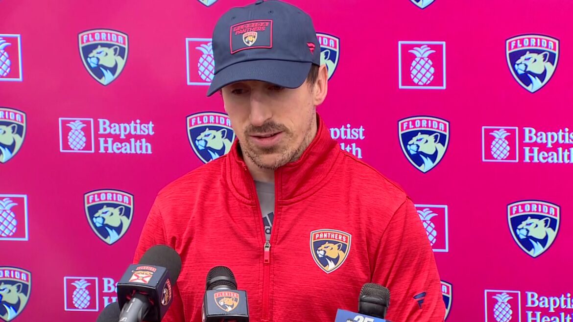 Brad marchand makes practice return to boston ice against panthers